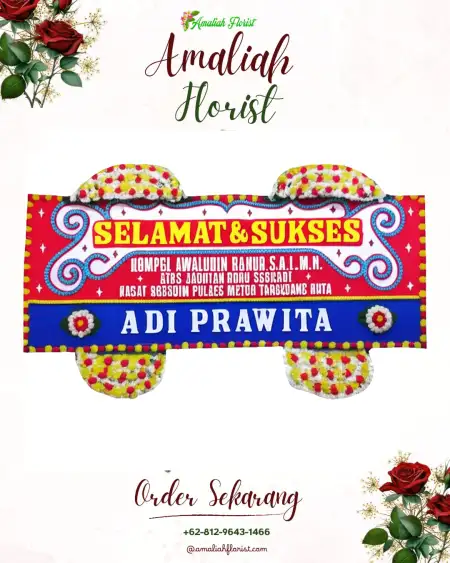 Papan Bunga Ucapan Selamat Gorontalo Utara